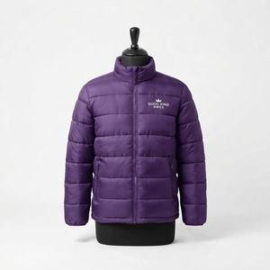 Veste matelassée à capuche pour homme, coupe régulière, style streetwear, fermeture éclair, design personnalisé, idéale pour l'extérieur – Nouvelle collection très demandée - Product Image 1