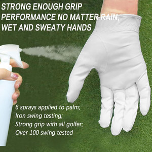 Gants de golf en cuir véritable de qualité supérieure avec grip antidérapant, design personnalisable pour une utilisation sportive en plein air - Meilleure sélection de qualité - Product Image 3