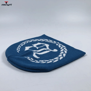 New Design Autumn Winter High Quality Cotton Fleece Fabric Beanie Cap 3D Embroidery Breathable Waterproof <b>Light</b> Weight <b>Multi</b> - Product Image 4