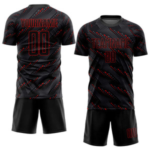 Ensemble de maillots de jeu personnalisés en sublimation intégrale - Uniformes d'équipes sportives professionnelles - Kit sportif personnalisé en polyester respirant - Product Image 1