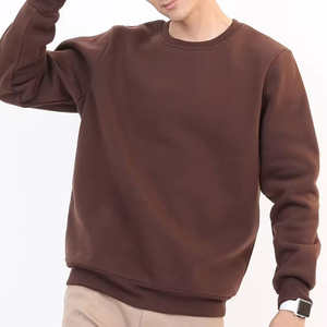 Sudadera Oversize para Hombre, Premium, de Algodón Grueso, Cuello Redondo, Manga Larga, Estilo Casual, Urbano, Suave y Cálido - Product Image 1