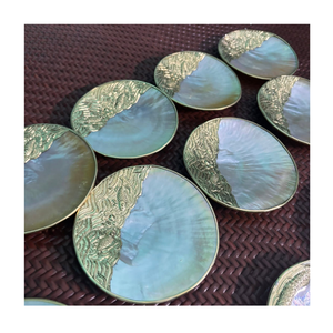 Plato Artesanal de Nácar con Acabado Pulido para Decoración de Mesas de Recepción de Bodas, Decoración de Hoteles y Regalos de Recuerdo - Product Image 2
