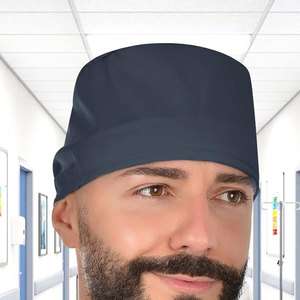 Gorro Quirúrgico Duradero con Costuras Reforzadas y Uso Prolongado, Gorro Quirúrgico Cómodo con Tacto Suave y Ajuste Ajustable - Product Image 4