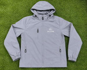 Men's <b>Waterproof</b> <b>Grey</b> Softshell <b>Jacket</b> with Hood Custom Logo Windproof Outdoor Workwear Winter <b>Jacket</b> - Product Image 6