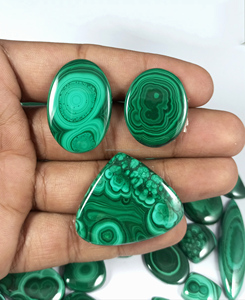 Cuarzo Natural Verde al por Mayor, Cabujón Liso con Parte Trasera Plana, Suelto para Sanación, Precio Garantizado, Alta Calidad para la Fabricación de Joyas - Product Image 5