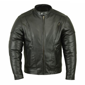 Premium Quality New Style Breathable Comfortable Leather <b>Jacket</b> for Adults - Wholesale Leather Casual Wear Biker Fashion <b>Soft</b> - Product Image 5