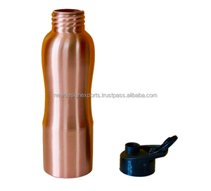 Copper <b>Flip</b> <b>Top</b> Sipper Water <b>Bottle</b> 950 ml - Product Image 3