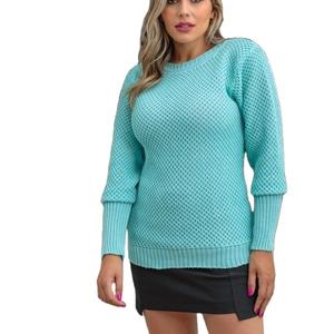 Colección de invierno, cárdigan de moda para mujer, jersey de manga larga, holgado, transpirable, antiencogimiento, estilo informal - Product Image 6