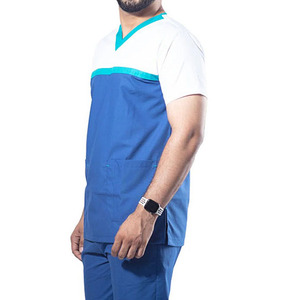 Hospital Medical Men <b>Doctor</b> Scrub Suits for Stretchy Men Wear Scrubs Nursing Surgical Uniforms <b>Sets</b> for Men - Product Image 5