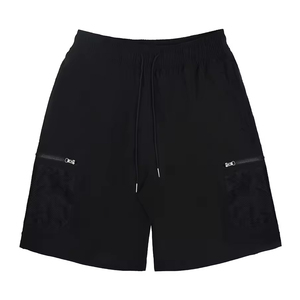 Meilleurs shorts de yoga unisexes à taille élastique, décontractés, extensibles, respirants, en nylon, pour fitness, entraînement, gym, fournisseur en gros - Product Image 5