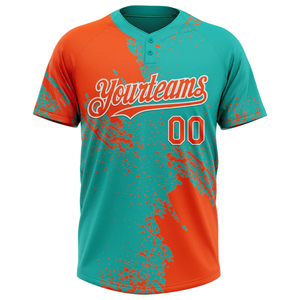 USA Trending Two Button <b>Baseball</b> Softball Jersey Uniform Personalized Youth Adults Men Women Team Wear - Product Image 3