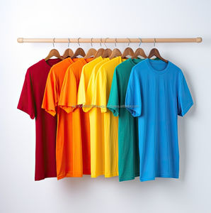 Camiseta Unisex Casual de Algodón y Poliéster con Logotipo Personalizado Impreso y Bordado para Uniformes Promocionales y Venta al Por Mayor - Product Image 5