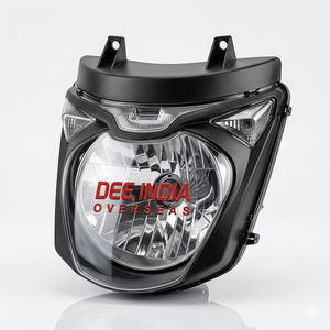 Faro Delantero para Bajaj Pulsar 180 UG4 |   Conjunto de faros delanteros para bicicleta, lente transparente, alto brillo - Product Image 2