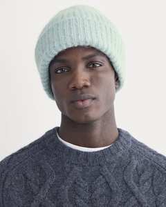 Custom Logo <b>Winter</b> Knit Beanie <b>Hat</b> Unisex Warm Soft Acrylic Ribbed Beanies for <b>Men</b> Women Wholesale - Product Image 2