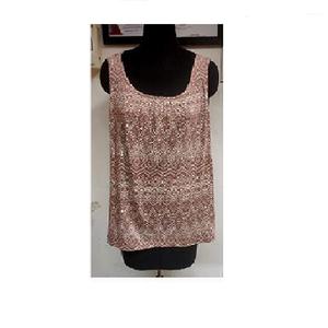 Haut d'été décontracté pour femmes, sans manches, 100% coton jersey, dernier design, prix de gros pour l'exportation - Product Image 4