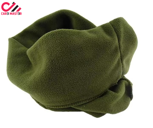 หมวกบีนนี่แฟชั่นดีไซน์เนอร์ลายพรางมัลติแคมสำหรับฤดูหนาวและฤดูใบไม้ร่วง พร้อมโลโก้สั่งทำพิเศษ ผ้าฝ้ายสีดำ ปิดบังใบหน้า - Product Image 4