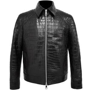 URBANGAZER Men's 100% Polyester Thick Leather <b>Jacket</b> Stand Collar Covered Button <b>Patchwork</b> Design Windproof Breathable - Product Image 2