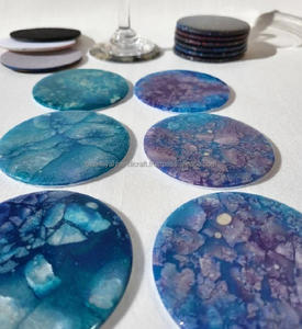 Posavasos moderno Posavasos de resina Cocina Regalo de inauguración de la casa Regalo de cumpleaños - Product Image 2