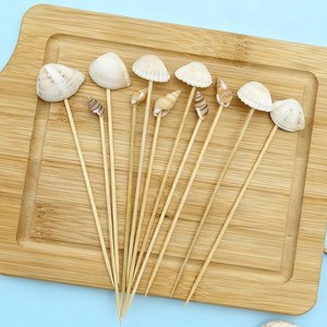 ไม้เสียบเปลือกหอยไม้ไผ่หลายชนิดอุปกรณ์สำหรับเครื่องดื่ม - Product Image 2