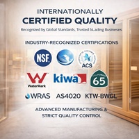 Sauna Infrarroja de Cedro Rojo Canadiense para 2 Personas YEETE - Cabina de Calefacción de Grafeno de 3KW con Certificación ETL y Bajo EMF para Villas y Hoteles de Lujo