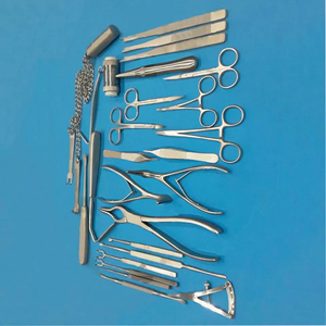 ชุดเครื่องมือผ่าตัดเสริมจมูก 57 ชิ้น ทำจากสแตนเลสสตีล สำหรับการผ่าตัดจมูกด้วยมือ ชุดเครื่องมือศัลยกรรมพลาสติกสำหรับการผ่าตัดกระดูกบริเวณจมูก - Product Image 6