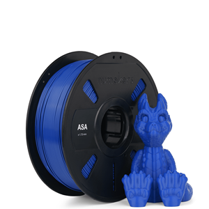 Filamento de Impresión 3D ASA de 1.75 mm, 1 kg, Azul Real, ±0.03 mm, Resistente a los Rayos UV y al Calor, Fabricantes OEM - Product Image 1