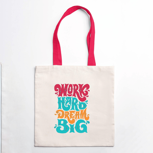 กระเป๋าชายหาดผ้าแคนวาสขนาด 10 ออนซ์ ทนทาน พิมพ์โลโก้ได้ ใช้ซ้ำได้ ราคาประหยัด ลายผ้าไหมปอกระเจา สำหรับใส่ของช้อปปิ้ง เป็นมิตรกับสิ่งแวดล้อม พร้อมเชือกหิ้ว - Product Image 6