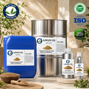 Ajowain (Trachyspermum Ammi) <b>Essential</b> <b>Oil</b> Bulk Steam Distilled Ajwain Seed <b>Oil</b> 100% Pure & Natural - For Personal Care Products - Product Image 2