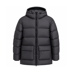 Blousons matelassés pour hommes à faible MOQ, blousons matelassés de luxe pour hommes, blousons matelassés à capuche pour hommes pour marques de streetwear personnalisées - Product Image 5