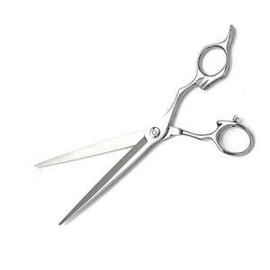 Premium Hair Cutting Scissors <b>Shears</b> Haircut Thinning Scissors for Home Salon Barber Hairdressing Medium <b>Handle</b> - Product Image 2