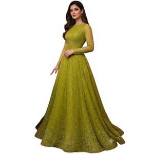 Vestidos Punjabi al por Mayor, Ropa India y Pakistaní, Vestido Corto Kurti, Vestidos Anarkali, Tallas y Colores Personalizados, para Bodas y Fiestas - Product Image 1