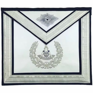 OEM Service High Quality Light <b>Weight</b> Customizable Fabric & Logo Masonic Aprons-Latest Design Hot Sale All Seasons Use - Product Image 4