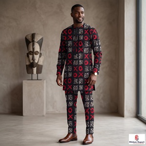 Custom African Wax Print Cotton Fabric Ankara Kitenge OEM ODM Textile Factory Garment - Product Image 6
