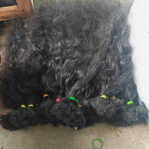 Cheveux humains indiens vierges en vrac, bouclés, doux et rebondissants, extensions de tissage double épaisseur, sans nœuds, naturels, 100g - Product Image 6