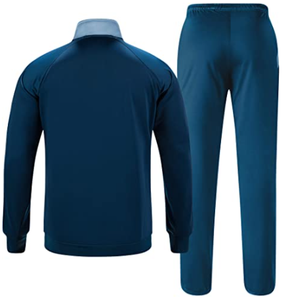 Conjunto Deportivo de Alta Calidad para Hombre, Mezcla de Poliéster/Algodón, Secado Rápido, para Correr, Trotar, Fitness, Servicio OEM - Product Image 2