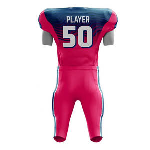 Uniforme de Fútbol Americano con Empaque Personalizado, Último Diseño, Nuevo Estilo - Product Image 3