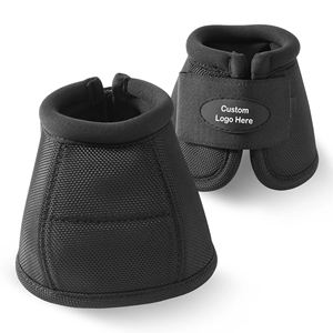 Botas de Protección para Caballos Mastun Sports Comfort Overreach con Logotipo Personalizado - Botas Impermeables para Carreras (Poliéster/PVC/Goma) - Product Image 2