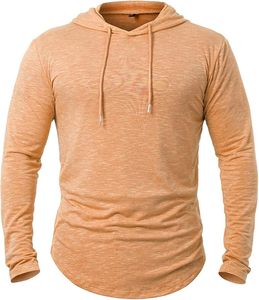 Sweat à capuche pour homme de haute qualité, motif uni, polyester/coton, respirant, écologique, coupe ample, chaud pour l'hiver - Product Image 2