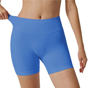 Shorts de yoga compressifs pour femmes, séchage rapide, respirants, pour l'entraînement et la course, anti-transparence, taille haute, haute qualité - Product Image 1
