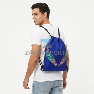 Sac de sport athlétique haut de gamme OEM ODM avec cordon de serrage renforcé, sac à cordon personnalisé avec logo pour équipes et clubs - Product Image 6