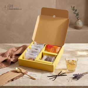 Caja de Regalo Rígida Cuadrada TRI BAKE con Diseño de Pato Impreso en UV, Cierre Magnético, Empaque de Cartón de Alta Gama para Alimentos - Product Image 3