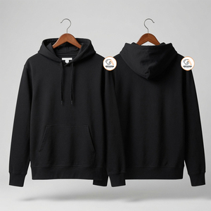 Sweat-shirt sur mesure de haute qualité, nouveau design, confortable, couleur unie, manches longues, sweat-shirt pour hommes fabriqué au Pakistan - Product Image 6