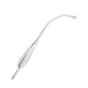 Stainless DeMedical Use Surgical Yankauer Suction Handle Dental Suction Tube Handle with Crown Tip By Grip Surgical - Product Image 4
