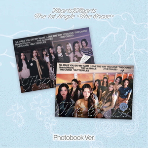 อัลบั้มต้นฉบับภาษาเกาหลี] Hearts2Hearts - The Chase (เวอร์ชั่นโฟโต้บุ๊ค) - Product Image 1