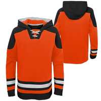 Maillots et sweats à capuche de hockey sur glace personnalisés OEM, 100 % polyester respirant, imprimés par sublimation, avec logo personnalisé, design hiver oversize