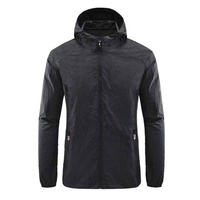 Veste coupe-vent décontractée pour homme, en softshell, pour le travail, uniforme, imperméable, avec fermeture éclair, en polyester