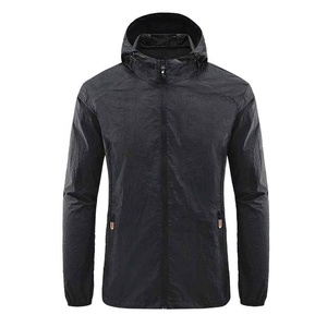 Men's Casual Sublimation Windbreaker Soft Shell Work Wear Uniform Front <b>Winter</b> <b>Waterproof</b> <b>Jacket</b> Wind Breaker Zipper Polyester - Product Image 4
