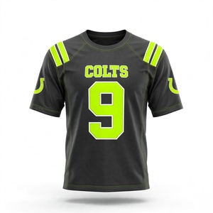 Camiseta Deportiva Personalizada de Fútbol Americano, Uniforme de Equipo Deportivo, Transpirable, de Malla, para Juego Atlético, con Estampado por Sublimación, Ropa Moderna - Product Image 1