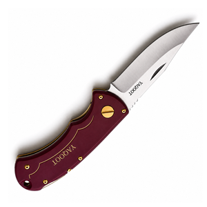 Cuchillo de Hoja Fija Hecho a Mano SHARP POINT TRADES, Estilo Sheepsfoot, Borde Recto, Mango de Cuero, Grado Industrial, Grosor de 0.5mm, TST-A-621 - Product Image 3
