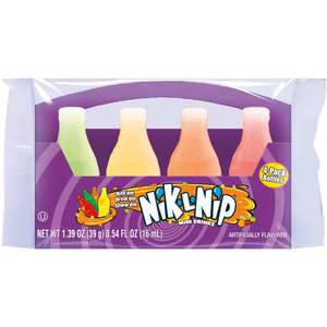 Bonbons liquides Nik-L-Nip en bouteille, saveurs assorties, à base de cire raffinée et de sirop de maïs, classiques, pour enfants, vente en gros, directement de l'usine - Product Image 6